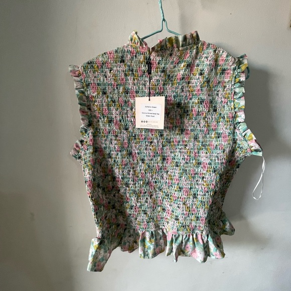 ❤️💥Final Markdown💥⭐️Girl In Mind Floral Smocked Top - Picture 9 of 9